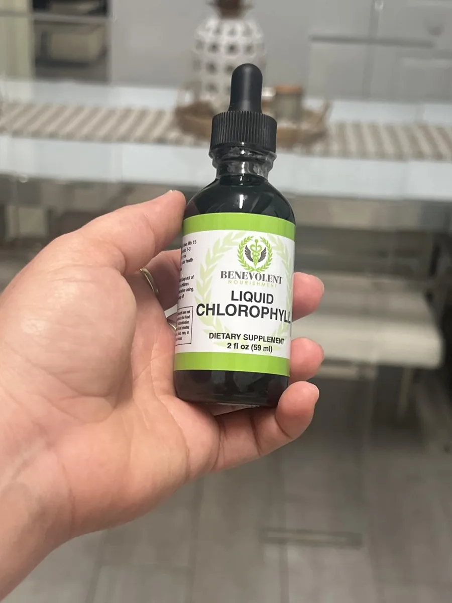 Frasco de Clorofila Líquida de 59 ml con gotero